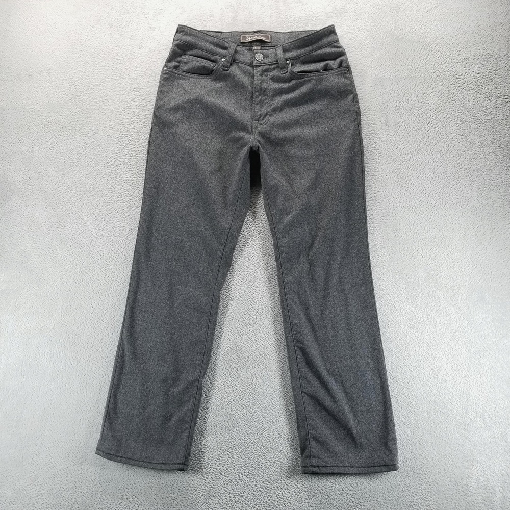 34 Heritage Jeans Mens 33x30 Gray Charisma Classic Straight Stretch Comfort